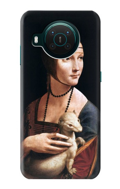 S3471 エルミン・レオナルド・ダ・ヴィンチ Lady Ermine Leonardo da Vinci Nokia X10 バックケース、フリップケース・カバー