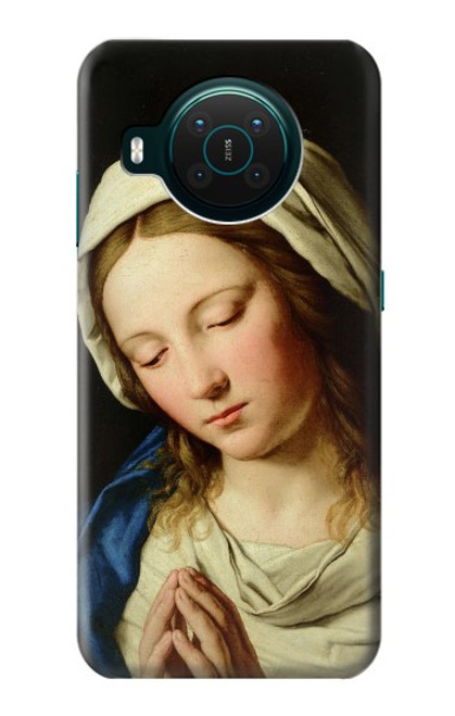 S3476 聖母マリアの祈り Virgin Mary Prayer Nokia X10 バックケース、フリップケース・カバー