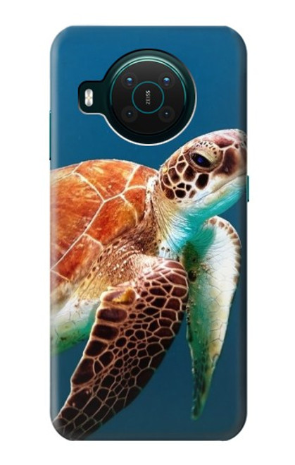 S3497 ウミガメ Green Sea Turtle Nokia X10 バックケース、フリップケース・カバー