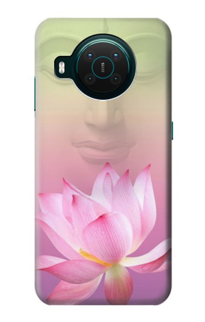 S3511 蓮の花の仏教 Lotus flower Buddhism Nokia X10 バックケース、フリップケース・カバー