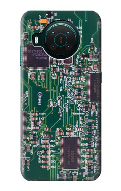 S3519 電子回路基板のグラフィック Electronics Circuit Board Graphic Nokia X10 バックケース、フリップケース・カバー