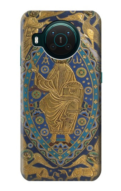 S3620 ブックカバーキリスト Book Cover Christ Majesty Nokia X10 バックケース、フリップケース・カバー