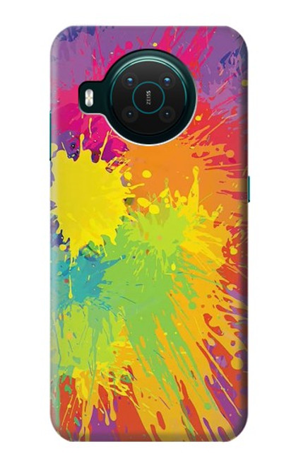 S3675 カラースプラッシュ Color Splash Nokia X10 バックケース、フリップケース・カバー
