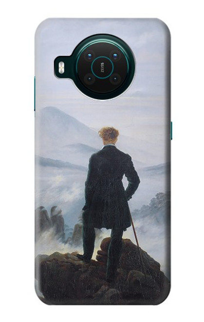 S3789 霧の海の上の放浪者 Wanderer above the Sea of Fog Nokia X10 バックケース、フリップケース・カバー