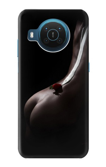 S0546 セクシーなクリームイチコ Sexy Cream Strawberry Nokia X20 バックケース、フリップケース・カバー