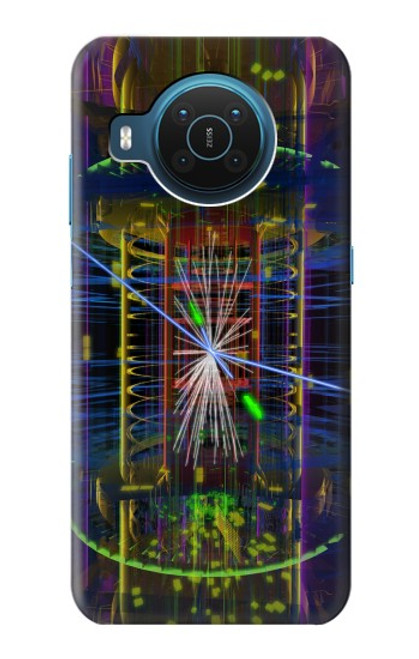 S3545 量子粒子衝突 Quantum Particle Collision Nokia X20 バックケース、フリップケース・カバー