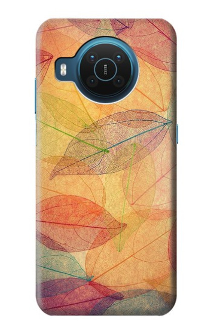 S3686 秋シーズン葉秋 Fall Season Leaf Autumn Nokia X20 バックケース、フリップケース・カバー