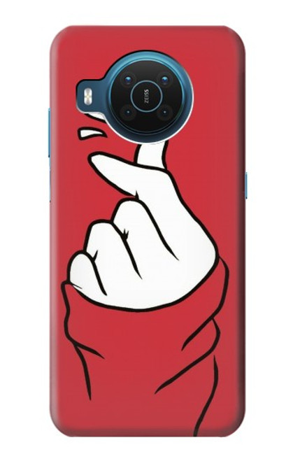 S3701 ミニハートラブサイン Mini Heart Love Sign Nokia X20 バックケース、フリップケース・カバー