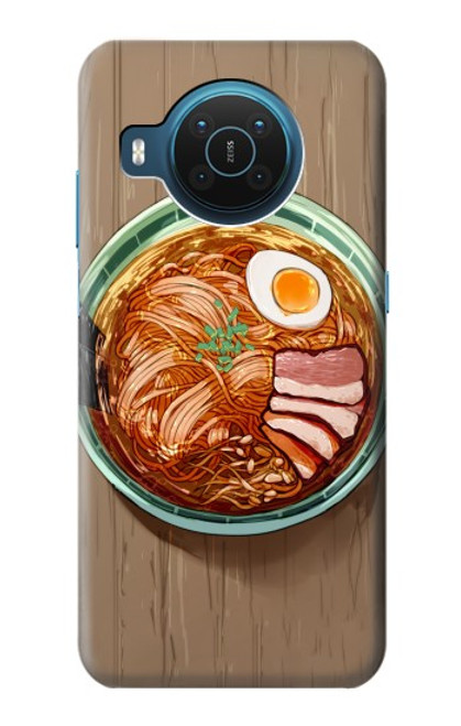 S3756 ラーメン Ramen Noodles Nokia X20 バックケース、フリップケース・カバー