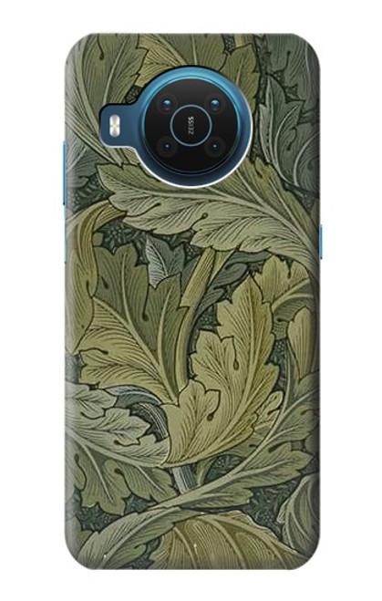 S3790 ウィリアムモリスアカンサスの葉 William Morris Acanthus Leaves Nokia X20 バックケース、フリップケース・カバー