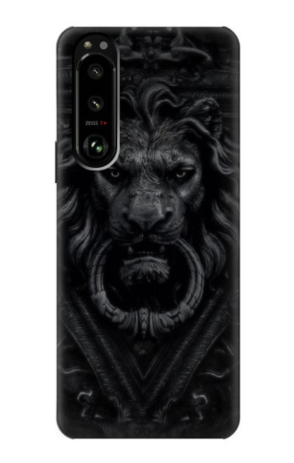 S3619 ダークゴシックライオン Dark Gothic Lion Sony Xperia 5 III バックケース、フリップケース・カバー
