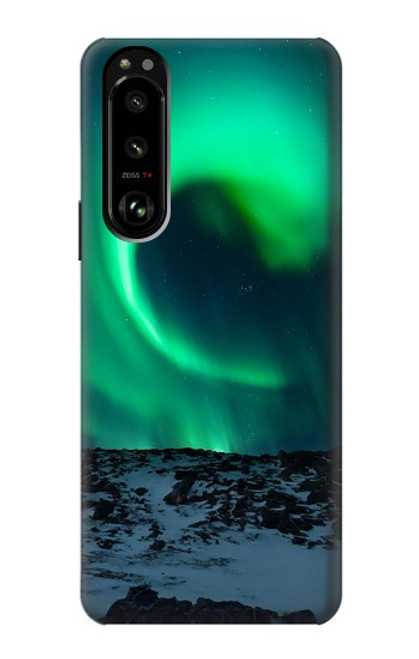 S3667 オーロラノーザンライト Aurora Northern Light Sony Xperia 5 III バックケース、フリップケース・カバー