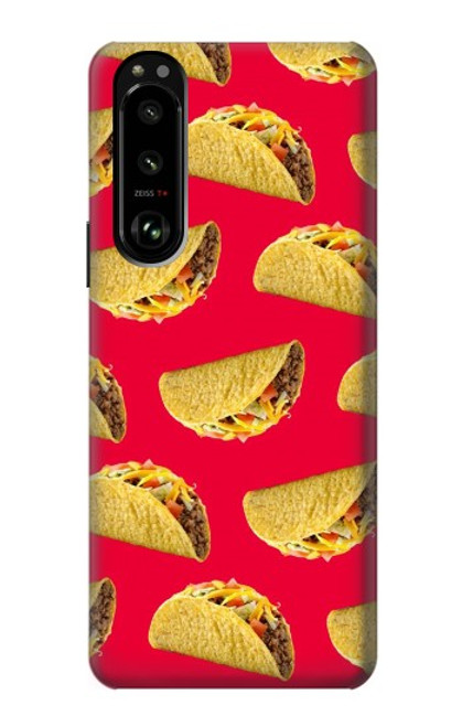 S3755 メキシコのタコスタコス Mexican Taco Tacos Sony Xperia 5 III バックケース、フリップケース・カバー