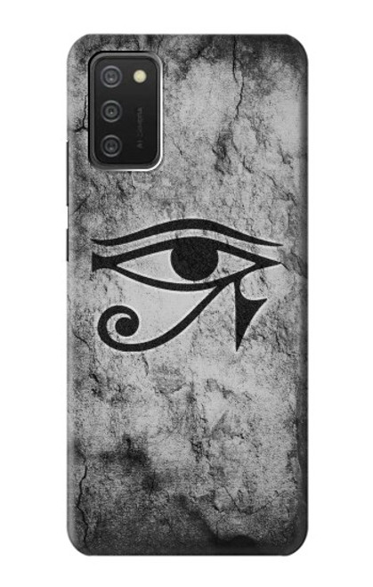 S3108 太陽神 ホルスの目 Sun Eye Of Horus Samsung Galaxy A03S バックケース、フリップケース・カバー