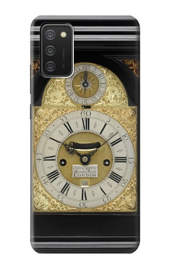 S3144 アンティークブラケット時計 Antique Bracket Clock Samsung Galaxy A03S バックケース、フリップケース・カバー