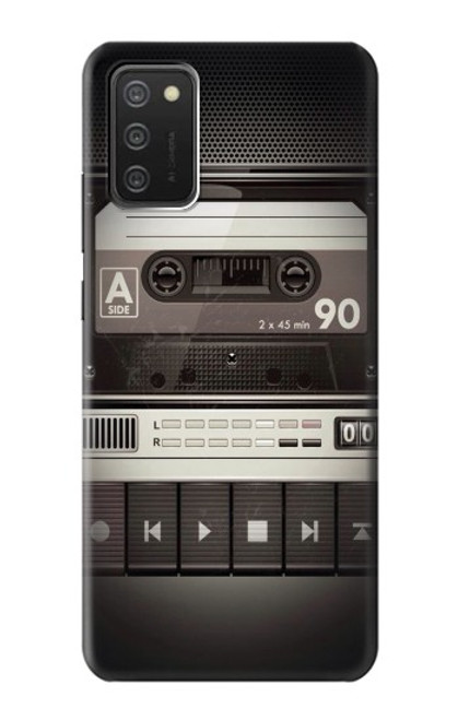 S3501 ビンテージカセットプレーヤー Vintage Cassette Player Samsung Galaxy A03S バックケース、フリップケース・カバー