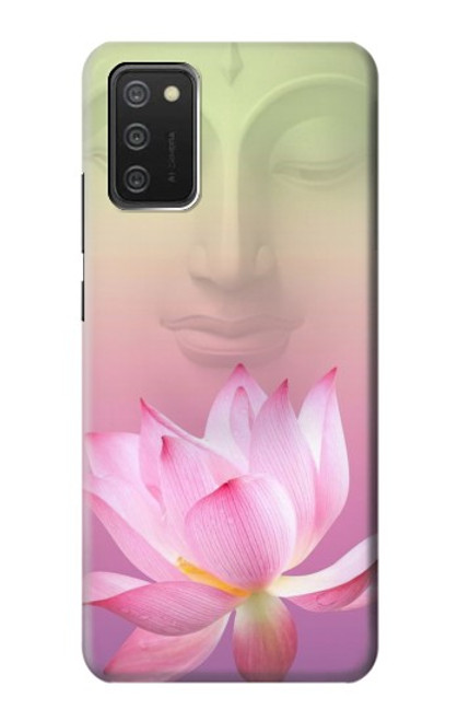 S3511 蓮の花の仏教 Lotus flower Buddhism Samsung Galaxy A03S バックケース、フリップケース・カバー