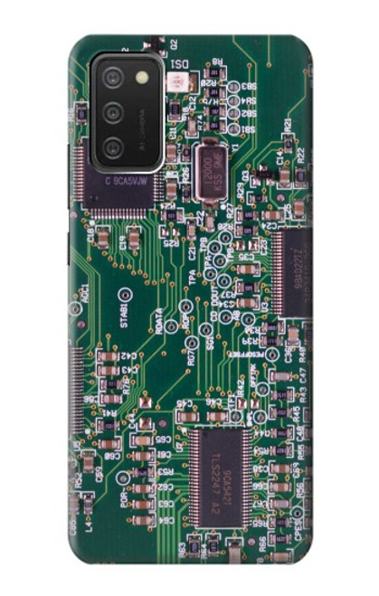 S3519 電子回路基板のグラフィック Electronics Circuit Board Graphic Samsung Galaxy A03S バックケース、フリップケース・カバー