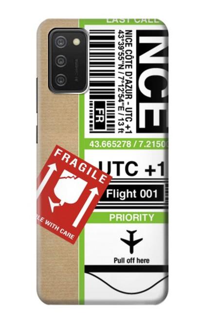 S3543 荷物タグアート Luggage Tag Art Samsung Galaxy A03S バックケース、フリップケース・カバー