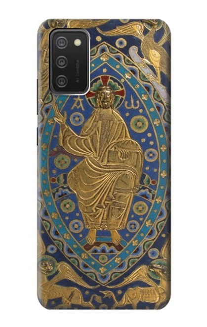 S3620 ブックカバーキリスト Book Cover Christ Majesty Samsung Galaxy A03S バックケース、フリップケース・カバー