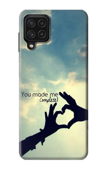 S2640 あなたは私の完全な愛を作りました You Made Me Complete Love Samsung Galaxy A22 4G バックケース、フリップケース・カバー