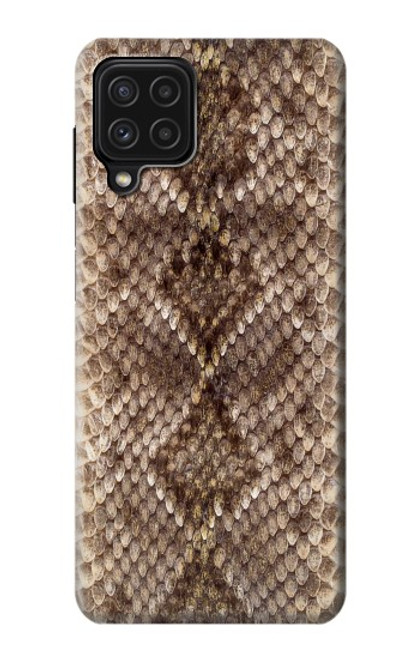 S2875 ラトルスネークスキン グラフィックプリント Rattle Snake Skin Graphic Printed Samsung Galaxy A22 4G バックケース、フリップケース・カバー