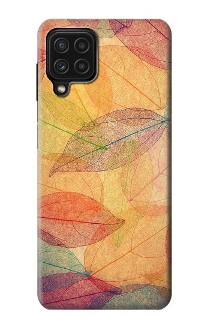 S3686 秋シーズン葉秋 Fall Season Leaf Autumn Samsung Galaxy A22 4G バックケース、フリップケース・カバー