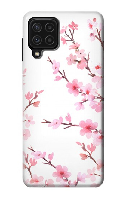S3707 ピンクの桜の春の花 Pink Cherry Blossom Spring Flower Samsung Galaxy A22 4G バックケース、フリップケース・カバー