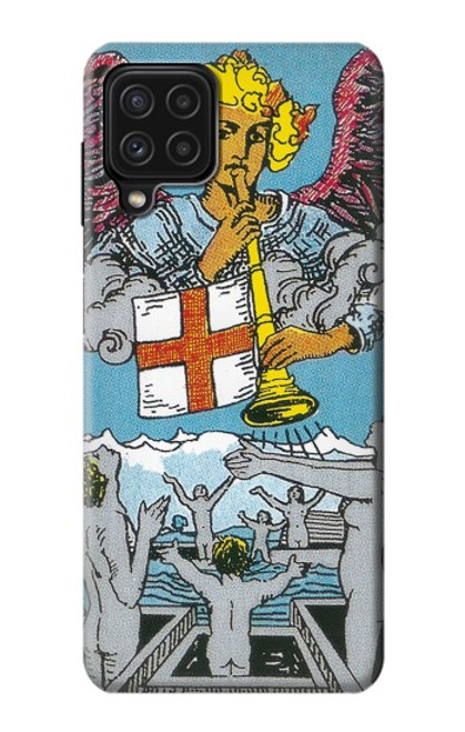 S3743 タロットカード審判 Tarot Card The Judgement Samsung Galaxy A22 4G バックケース、フリップケース・カバー