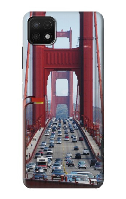 S2637 ゴールデンゲートブリッジ Golden Gate Bridge Samsung Galaxy A22 5G バックケース、フリップケース・カバー