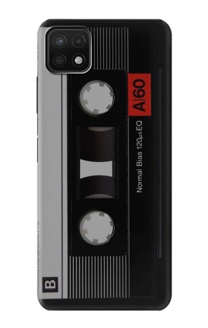 S3516 ビンテージカセットテープ Vintage Cassette Tape Samsung Galaxy A22 5G バックケース、フリップケース・カバー
