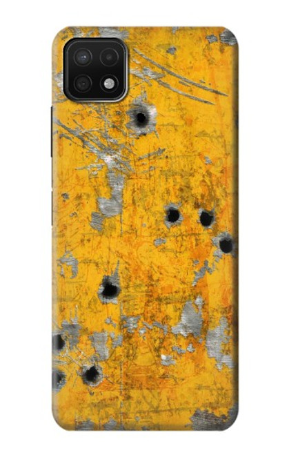S3528 弾 黄色の金属 Bullet Rusting Yellow Metal Samsung Galaxy A22 5G バックケース、フリップケース・カバー