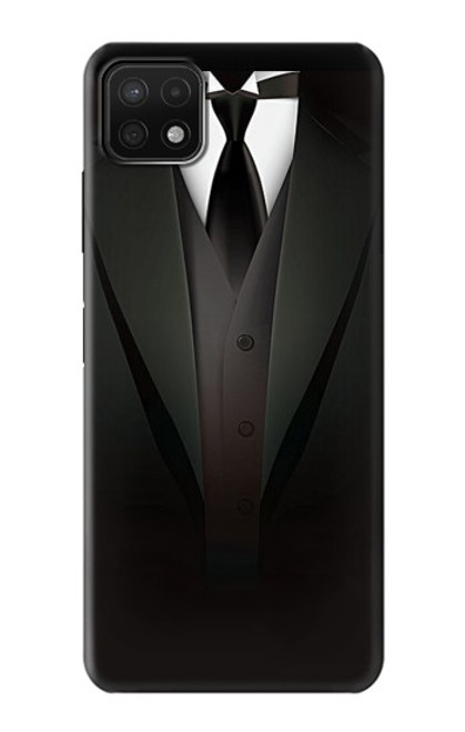 S3534 メンズスーツ Men Suit Samsung Galaxy A22 5G バックケース、フリップケース・カバー