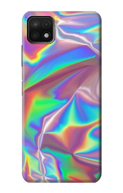 S3597 ホログラフィック写真印刷 Holographic Photo Printed Samsung Galaxy A22 5G バックケース、フリップケース・カバー