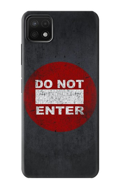 S3683 立入禁止 Do Not Enter Samsung Galaxy A22 5G バックケース、フリップケース・カバー