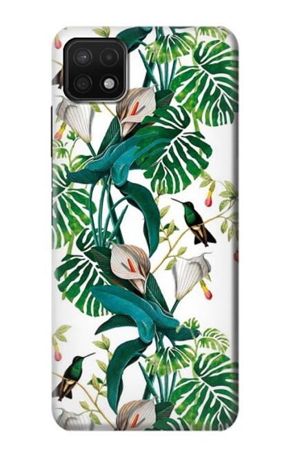 S3697 リーフライフバード Leaf Life Birds Samsung Galaxy A22 5G バックケース、フリップケース・カバー