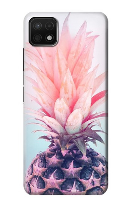 S3711 ピンクパイナップル Pink Pineapple Samsung Galaxy A22 5G バックケース、フリップケース・カバー