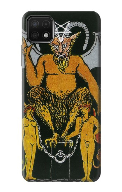 S3740 タロットカード悪魔 Tarot Card The Devil Samsung Galaxy A22 5G バックケース、フリップケース・カバー