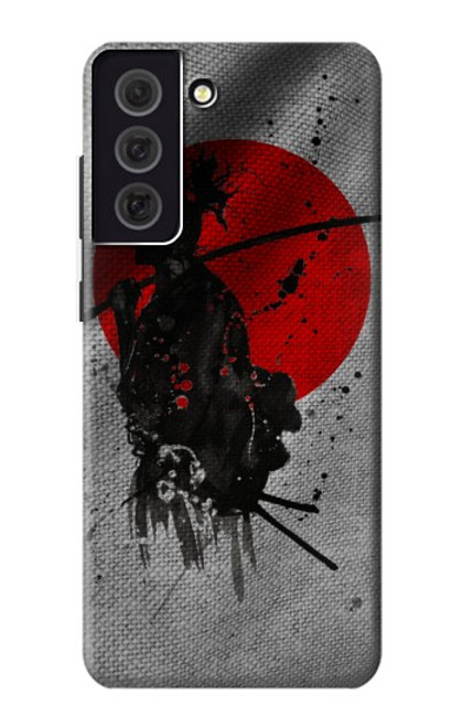 S3517 日本国旗Sa Japan Flag Samurai Samsung Galaxy S21 FE 5G バックケース、フリップケース・カバー