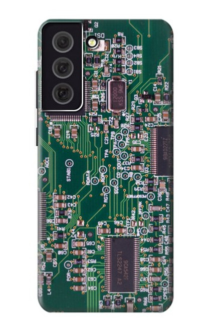 S3519 電子回路基板のグラフィック Electronics Circuit Board Graphic Samsung Galaxy S21 FE 5G バックケース、フリップケース・カバー