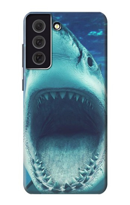 S3548 イタチザメ Tiger Shark Samsung Galaxy S21 FE 5G バックケース、フリップケース・カバー