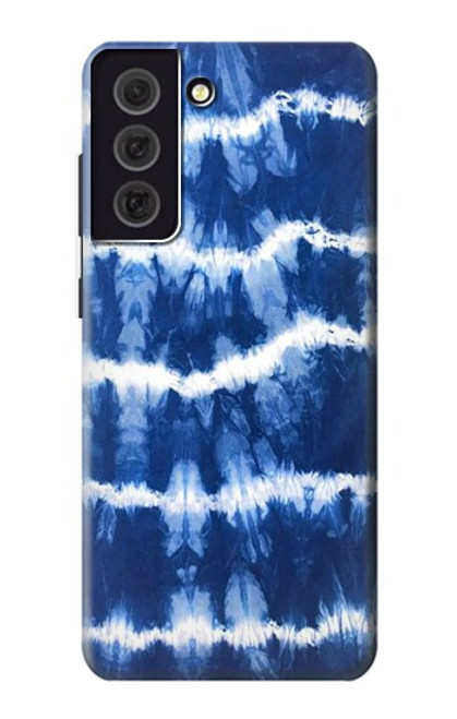 S3671 ブルータイダイ Blue Tie Dye Samsung Galaxy S21 FE 5G バックケース、フリップケース・カバー