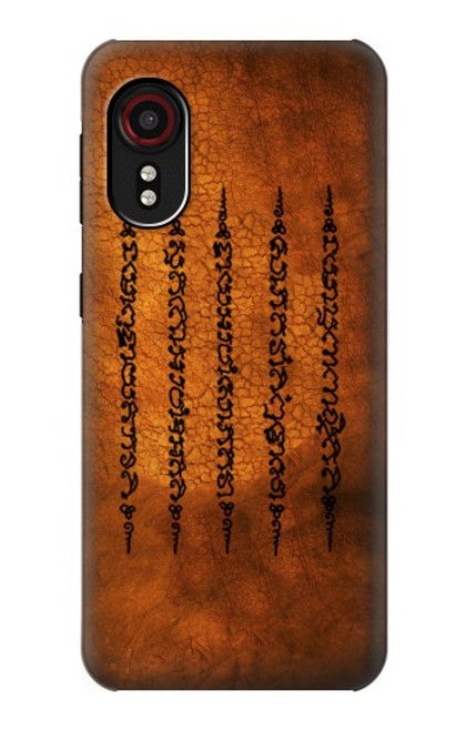 S2251 サクヤン 五行 成功と幸運のタトゥー Sak Yant Yantra Five Rows Success And Good Luck Tattoo Samsung Galaxy Xcover 5 バックケース、フリップケース・カバー