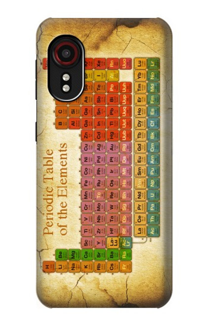 S2934 ヴィンテージ周期表 Vintage Periodic Table of Elements Samsung Galaxy Xcover 5 バックケース、フリップケース・カバー
