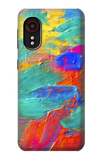 S2942 ブラシ絵画 Brush Stroke Painting Samsung Galaxy Xcover 5 バックケース、フリップケース・カバー