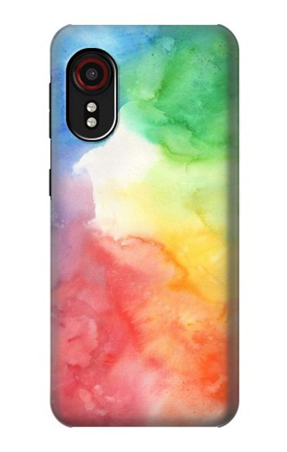 S2945 カラフル水彩 Colorful Watercolor Samsung Galaxy Xcover 5 バックケース、フリップケース・カバー