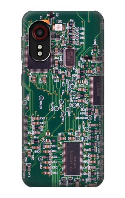 S3519 電子回路基板のグラフィック Electronics Circuit Board Graphic Samsung Galaxy Xcover 5 バックケース、フリップケース・カバー