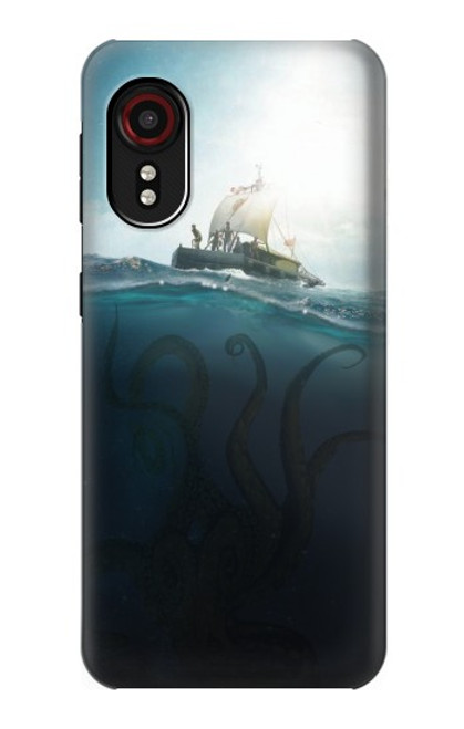 S3540 巨大なタコ Giant Octopus Samsung Galaxy Xcover 5 バックケース、フリップケース・カバー