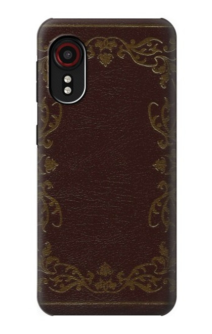 S3553 ヴィンテージブックカバー Vintage Book Cover Samsung Galaxy Xcover 5 バックケース、フリップケース・カバー