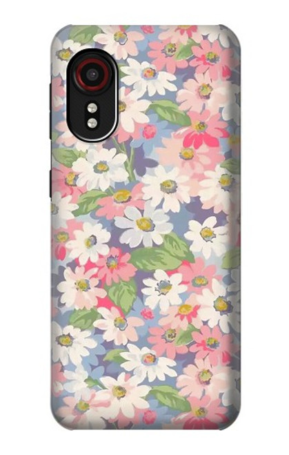 S3688 花の花のアートパターン Floral Flower Art Pattern Samsung Galaxy Xcover 5 バックケース、フリップケース・カバー